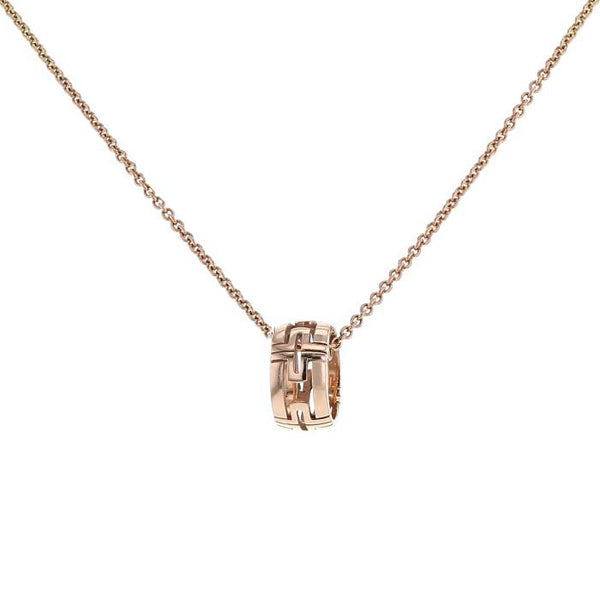 ˇStreet JewelryˇPARENTESI NECKLACE PINK GOLD