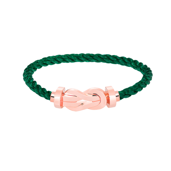 ˇStreet JewelryˇCHANCE LARGE 8 FIGURE BUCKLE NO DIAMOND BRACELET ROSE GOLD