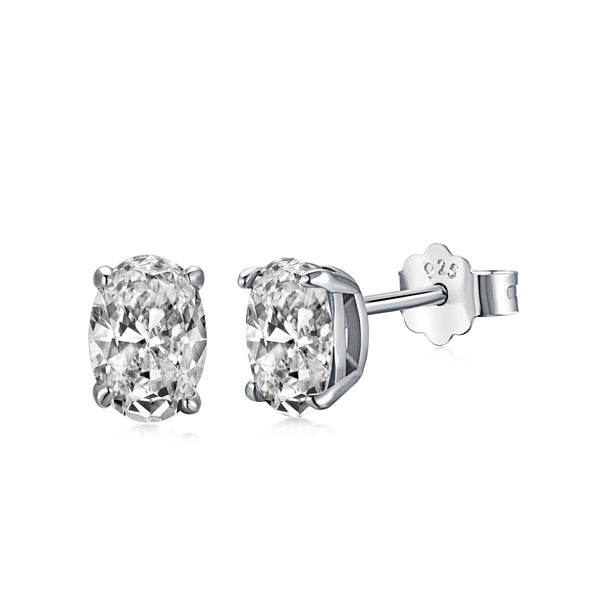 [STREET]Oval Classic Dignified Elegant Earrings