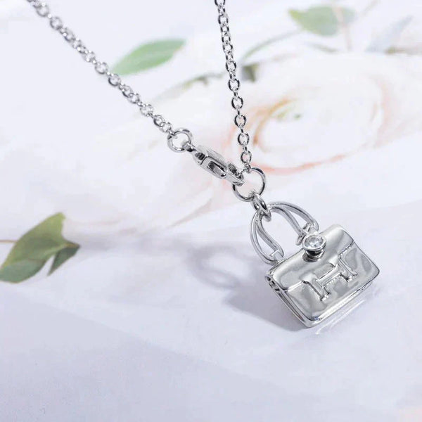 ˇStreet JewelryˇAMULETTE PEDANT SILVER NECKLACE