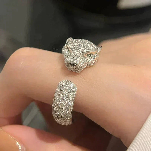 ˇStreet JewelryˇPANTHERE 5.5MM ALL DIAMOND RING