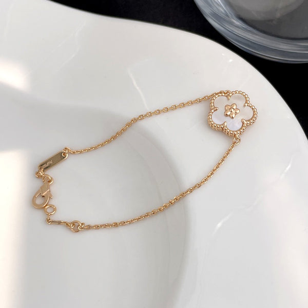ˇStreet JewelryˇLUCKY SPRING ROSE GOLD MOP BRACELET