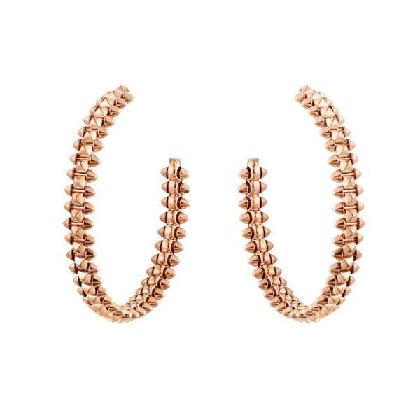 ˇStreet JewelryˇCLASH LARGE HOOP EARRINGS
