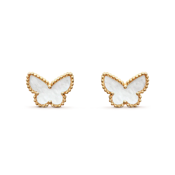 ˇStreet JewelryˇSWEET BUTTERFLY MOP EARSTUDS