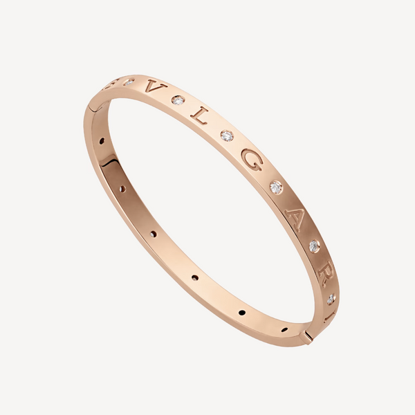 ˇStreet JewelryˇZERO 1 PINK GOLD 12 DIAMONDS BRACELET