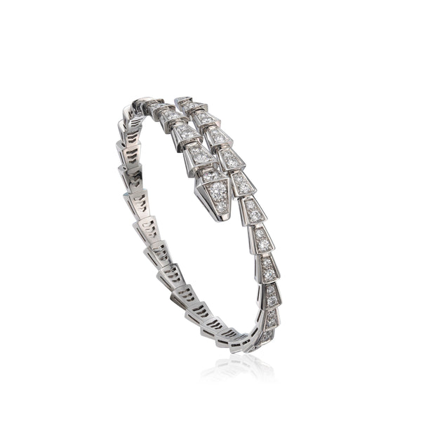 ˇStreet JewelryˇSERPENTI BRACELET 6MM SILVER DIAMOND