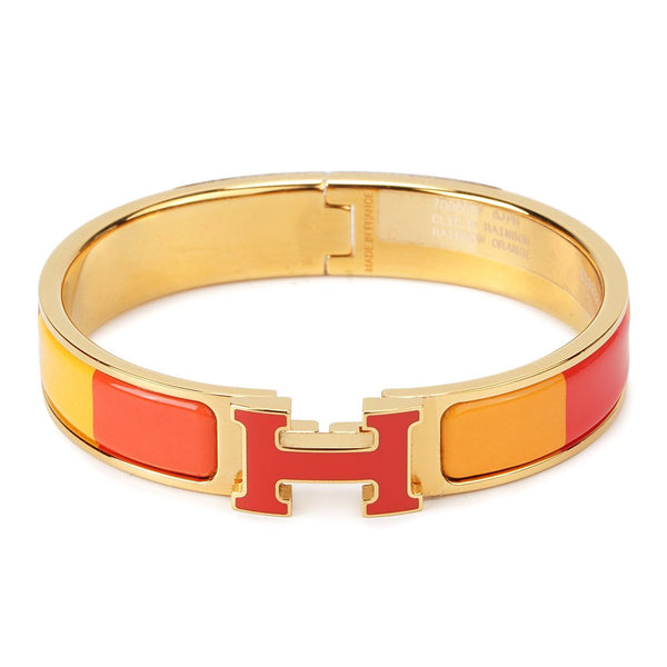 ˇStreet JewelryˇH BRACELET ORANGE RAINBOW CERAMIC