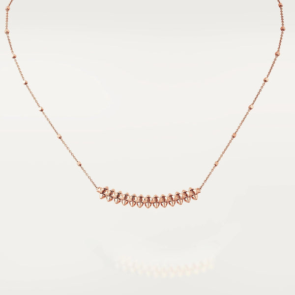 ˇStreet JewelryˇCLASH PINK GOLD NECKLACE