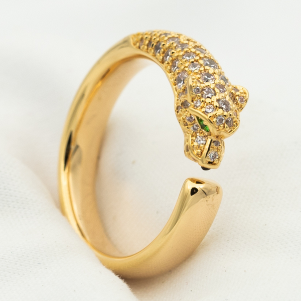 ˇStreet JewelryˇPANTHERE RING DIAMOND 7.3MM