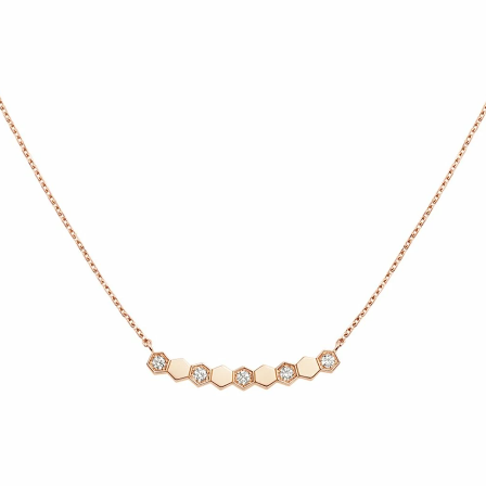 ˇStreet JewelryˇBEE MY LOVE DIAMOND NECKLACE