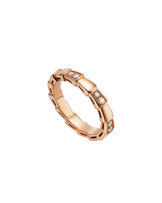 ˇStreet JewelryˇSERPENTI RING PINK GOLD  3MM