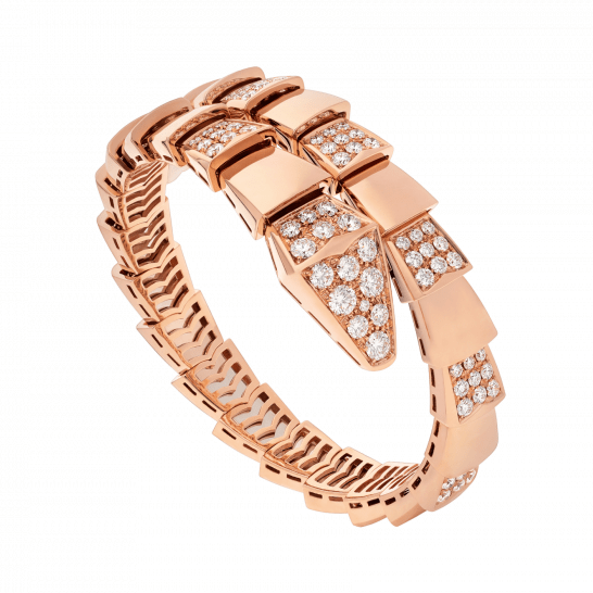 ˇStreet JewelryˇSERPENTI BRACELET ROSE GOLD DIAMOND