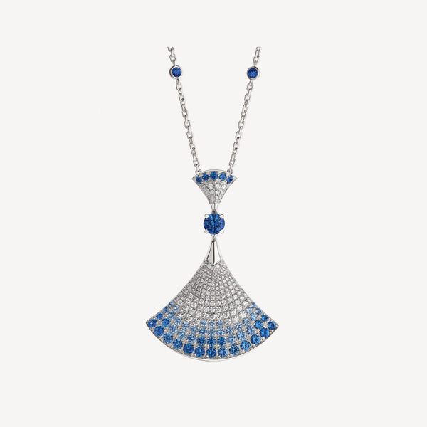 ˇStreet JewelryˇDREAM NECKLACE AGATE SILVER DIAMOND
