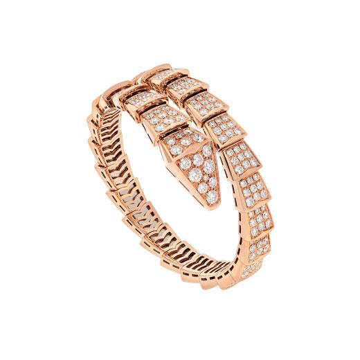 ˇStreet JewelryˇSERPENTI BRACELET 8MM PINK GOLD DIAMOND