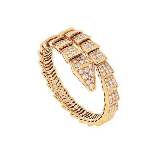 ˇStreet JewelryˇSERPENTI BRACELET 8MM GOLD DIAMOND