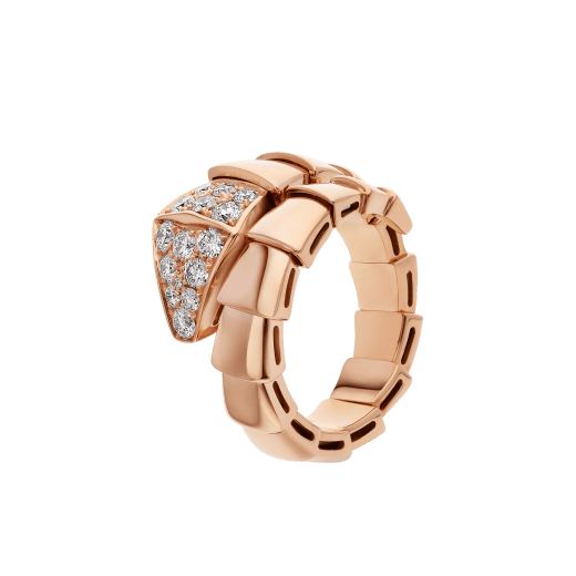 ˇStreet JewelryˇSERPENTI RING PINK GOLD DIAMOND