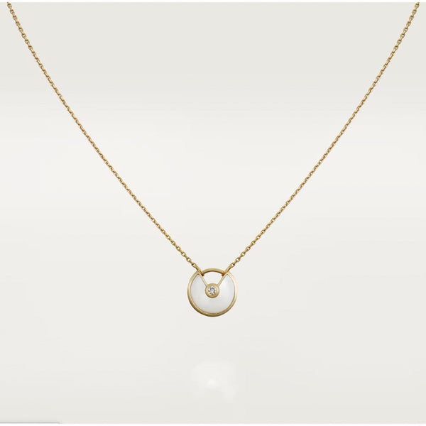 ˇStreet JewelryˇAMULETTE ROSE GOLD MOP NECKLACE