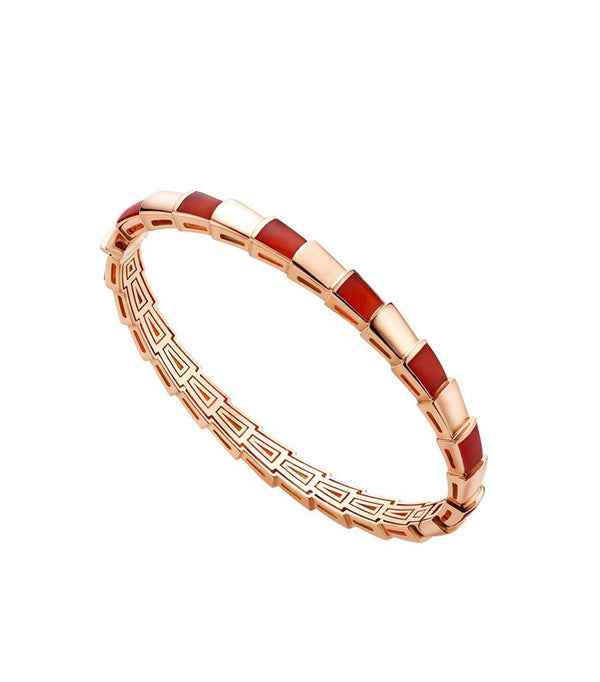 ˇStreet JewelryˇSERPENTI BRACELET PINK GOLD RUBELLITE