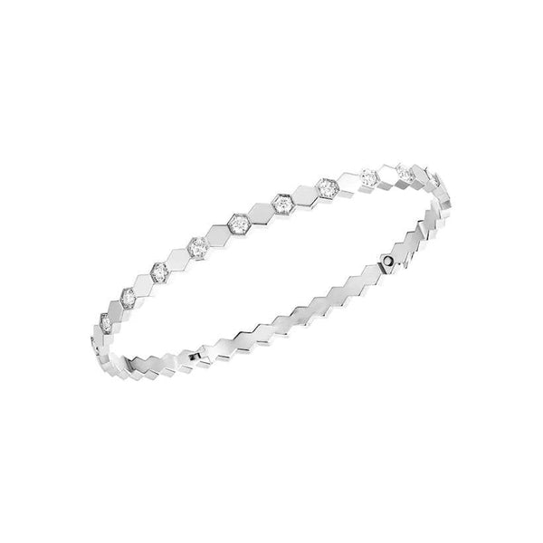 ˇStreet JewelryˇBEE LOVE SILVER DIAMOND BRACELET