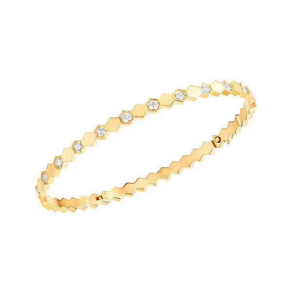 ˇStreet JewelryˇBEE LOVE GOLD DIAMOND BRACELET