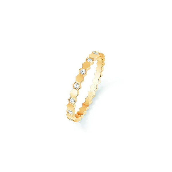 ˇStreet JewelryˇBEE LOVE RING GOLD DIAMOND