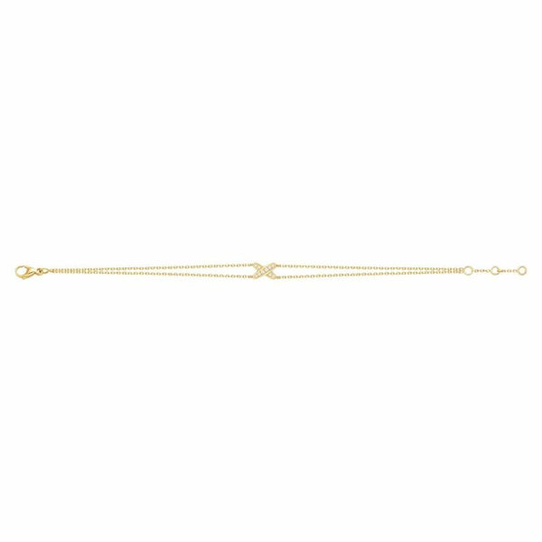 ˇStreet JewelryˇJEUX BRACELET GOLD DIAMOND