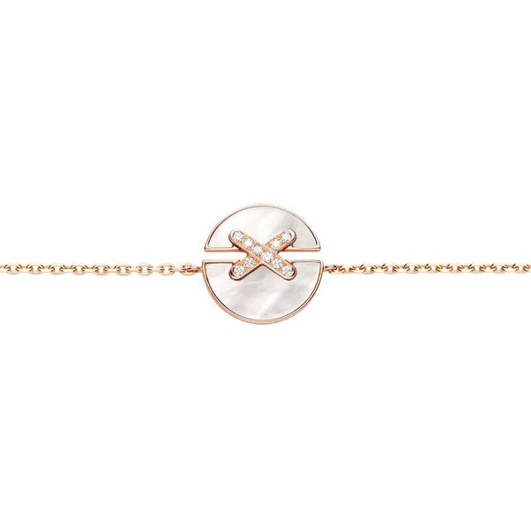 ˇStreet JewelryˇJEUX DE BRACELET MOP PINK GOLD DIAMONDS