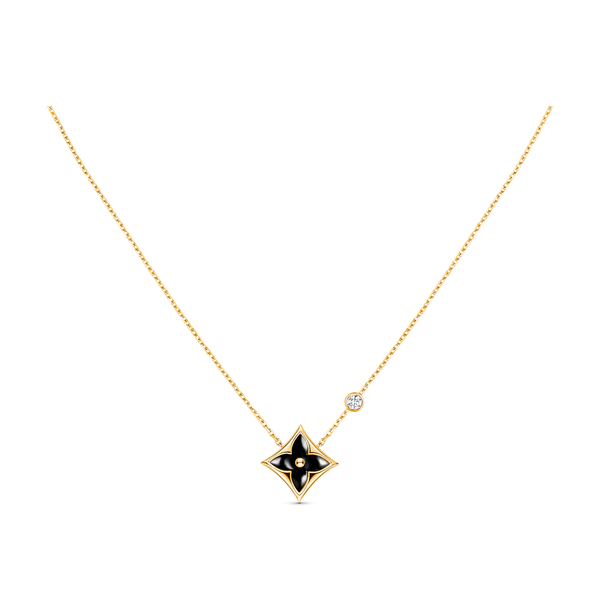 ˇStreet JewelryˇSTAR BLACK MOP NECKLACE