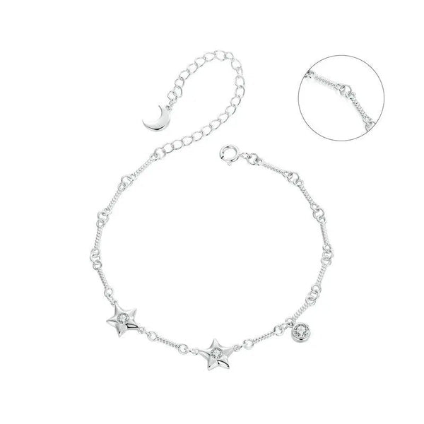 [STREET]Adjustable LengthCharm Chain Bracelet Gift