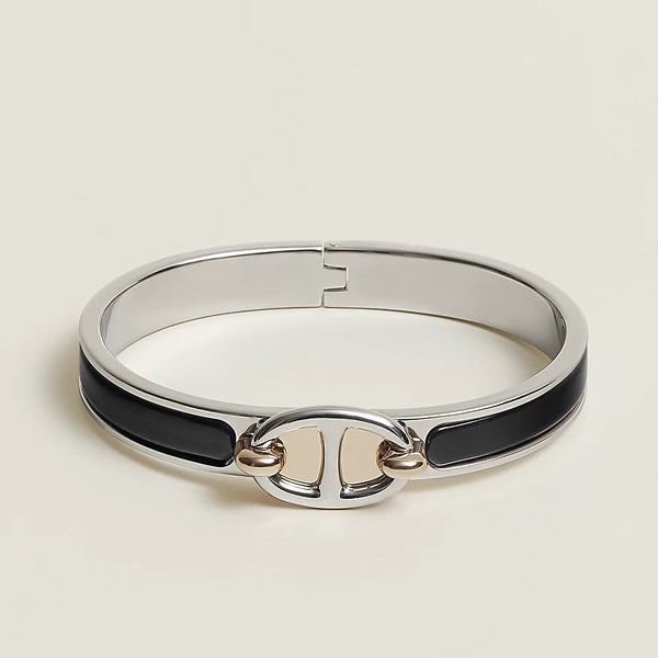 ˇStreet JewelryˇCLIC CHAINE SILVER BRACELET