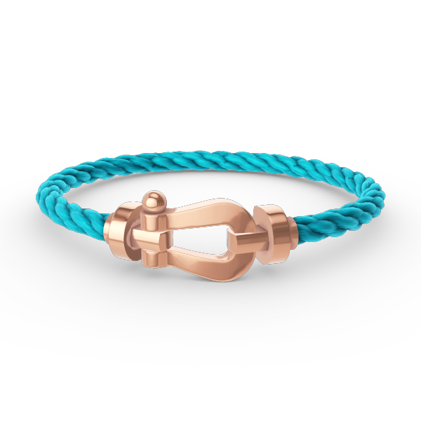 ˇStreet JewelryˇFORCE LARGE HORSESHOE NO DIAMOND BRACELET ROSE GOLD