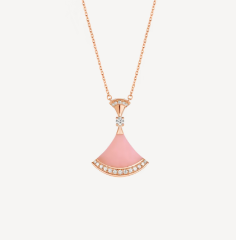 ˇStreet JewelryˇDREAM NECKLACE PINK OPAL