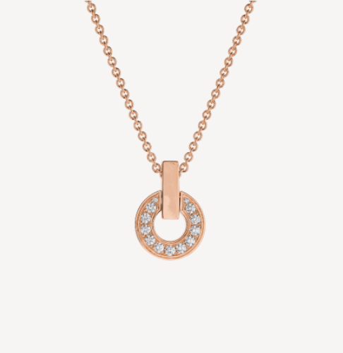 ˇStreet JewelryˇGARI NECKLACE PINK GOLD DIAMOND