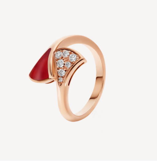 ˇStreet JewelryˇDREAM RING PINK GOLD DIAMOND