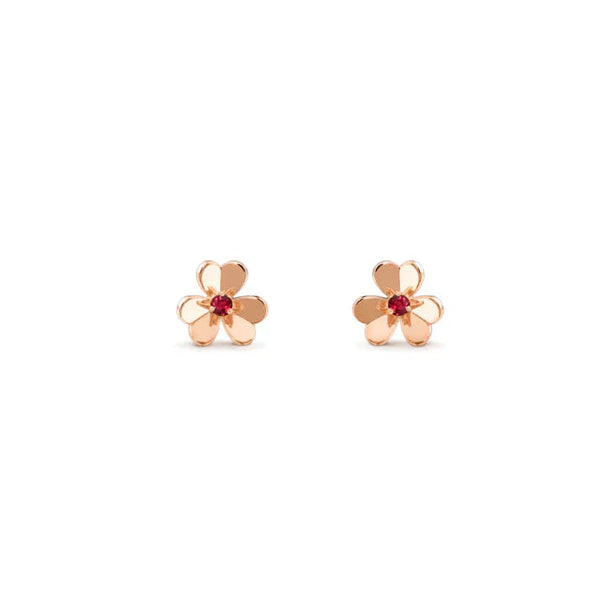 ˇStreet JewelryˇFRIVOLE  FLOWER PINK EARRINGS