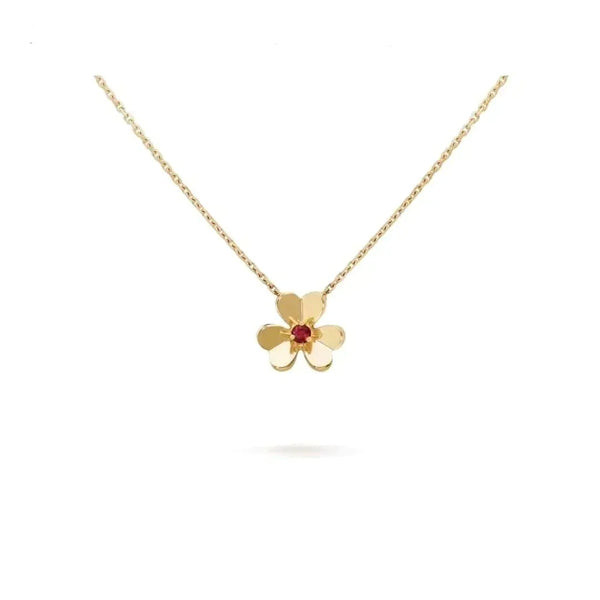 ˇStreet JewelryˇFRIVOLE GOLD FLOWER NECKLACE