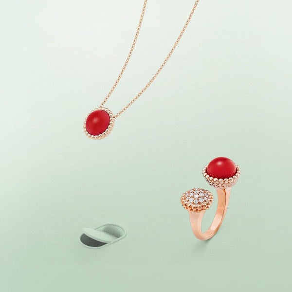 ˇStreet JewelryˇPERLEE COULEURS DIAMOND ROSE GOLD BETWEEN THE FINGER RING