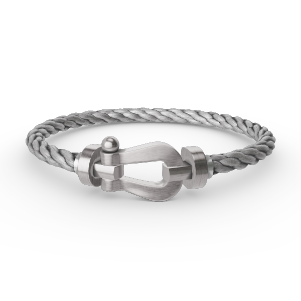ˇStreet JewelryˇFORCE LARGE HORSESHOE NO DIAMOND BRACELET SILVER